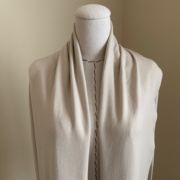 TSE Wool Shawl Collar Open Wrap Cardigan Sweater - Picture 3 of 11